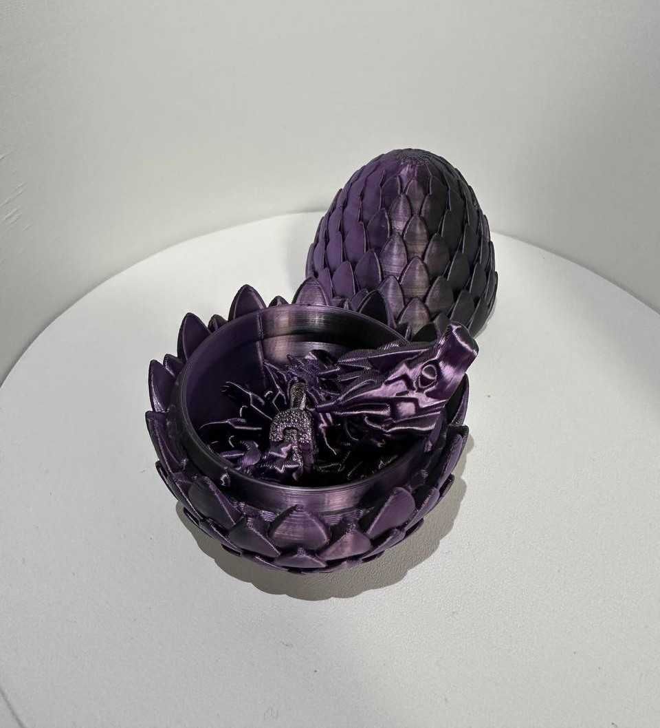 Efektowne jajo “Dragon Egg” 3D 30 zł (Smoczek opcjonalnie 15 zł/20 zł)