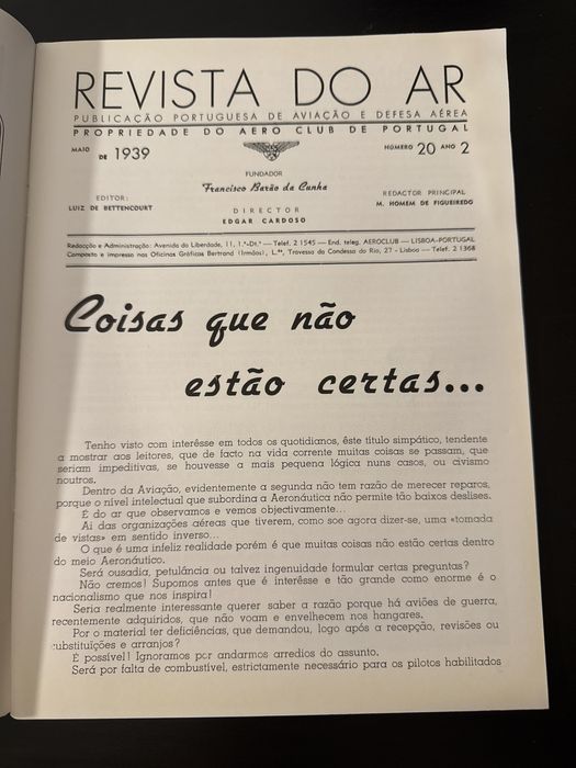 Revista do Ar n20 (ano 1939)