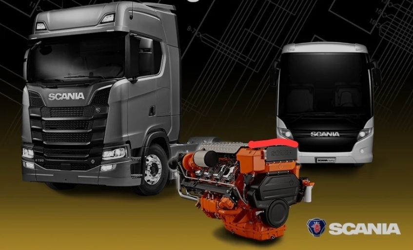 Interface de diagnóstico OBD p/ camiões - pesados e autocarros Scania