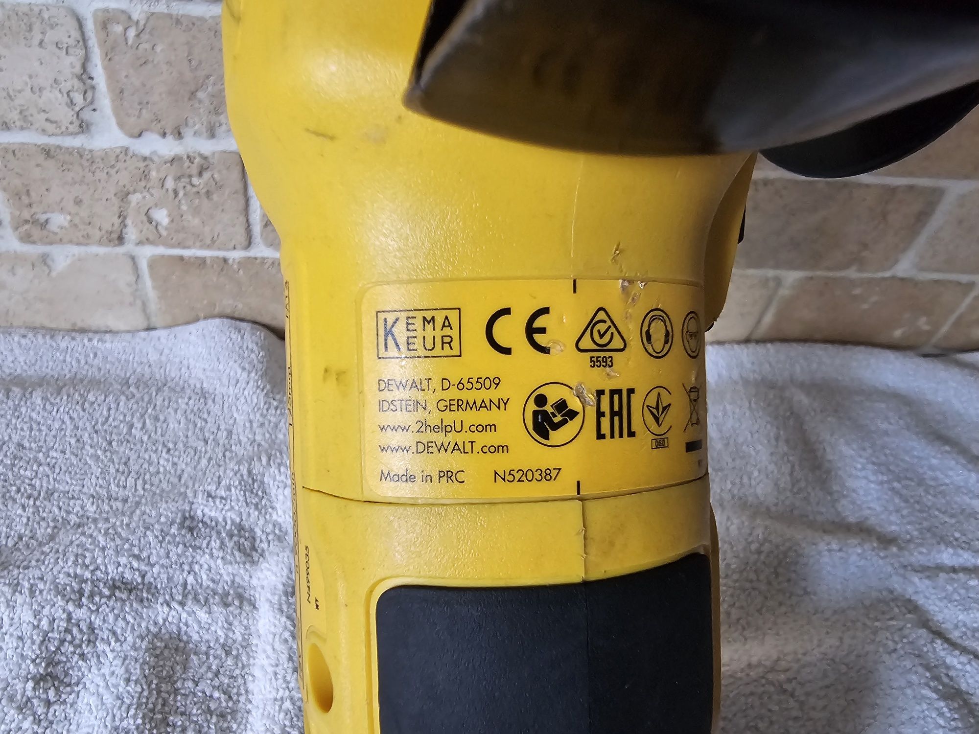 DEWALT Szlifierka kątowa akumulatorowa 125mm 18V body DCG405N