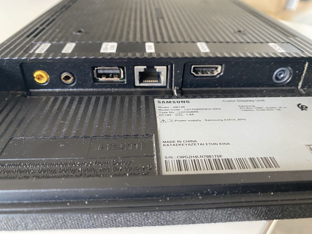 Monitor LED Samsung QB13R 13"