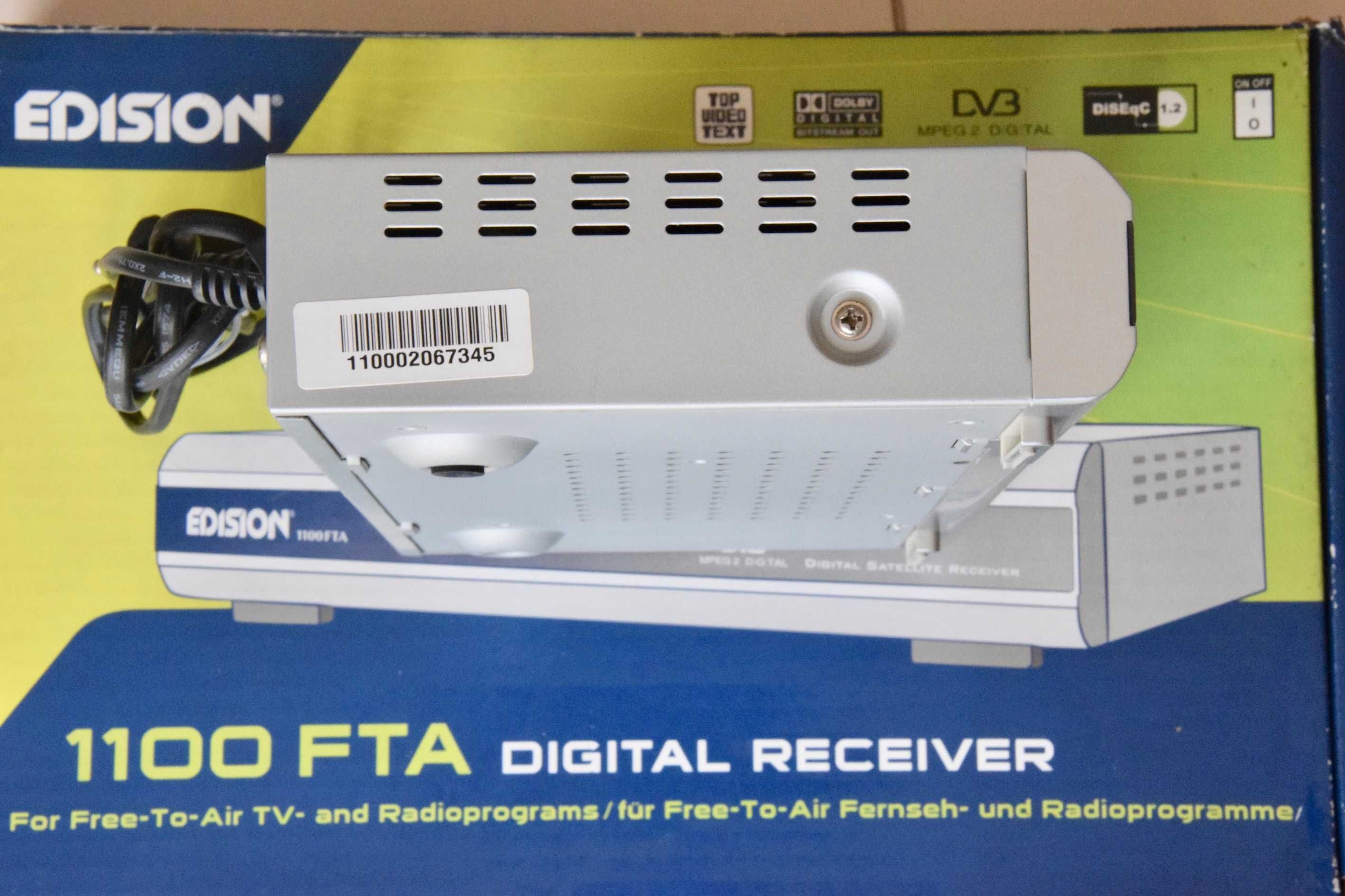 Box EDISION 1100 FTA Digital Receiver