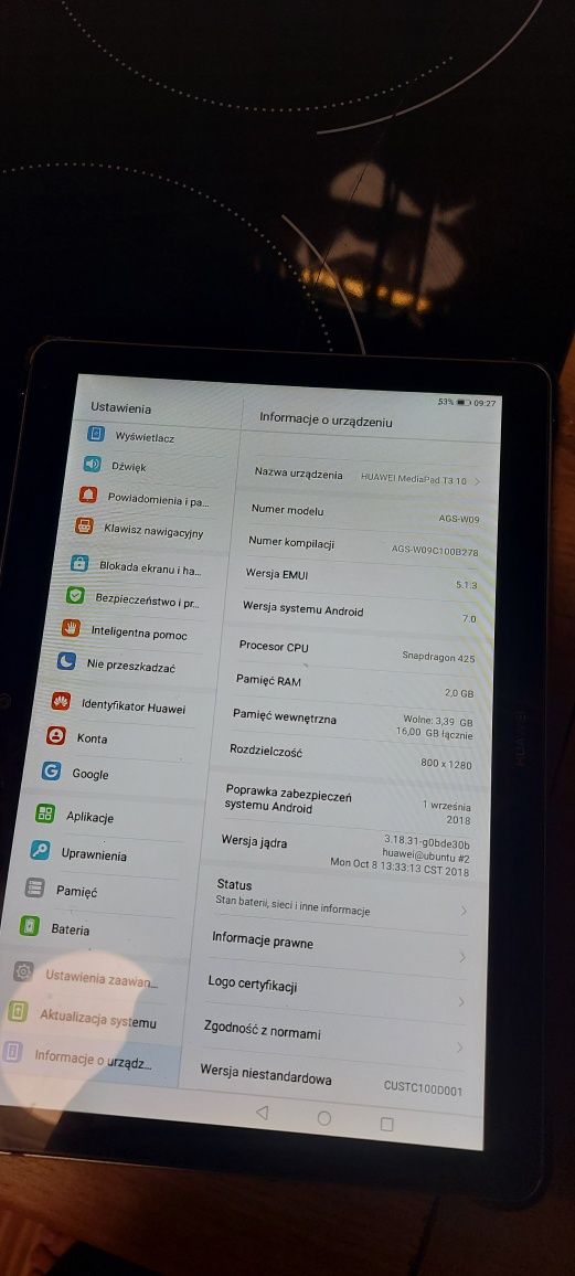 Sprzedam tableta Huawei