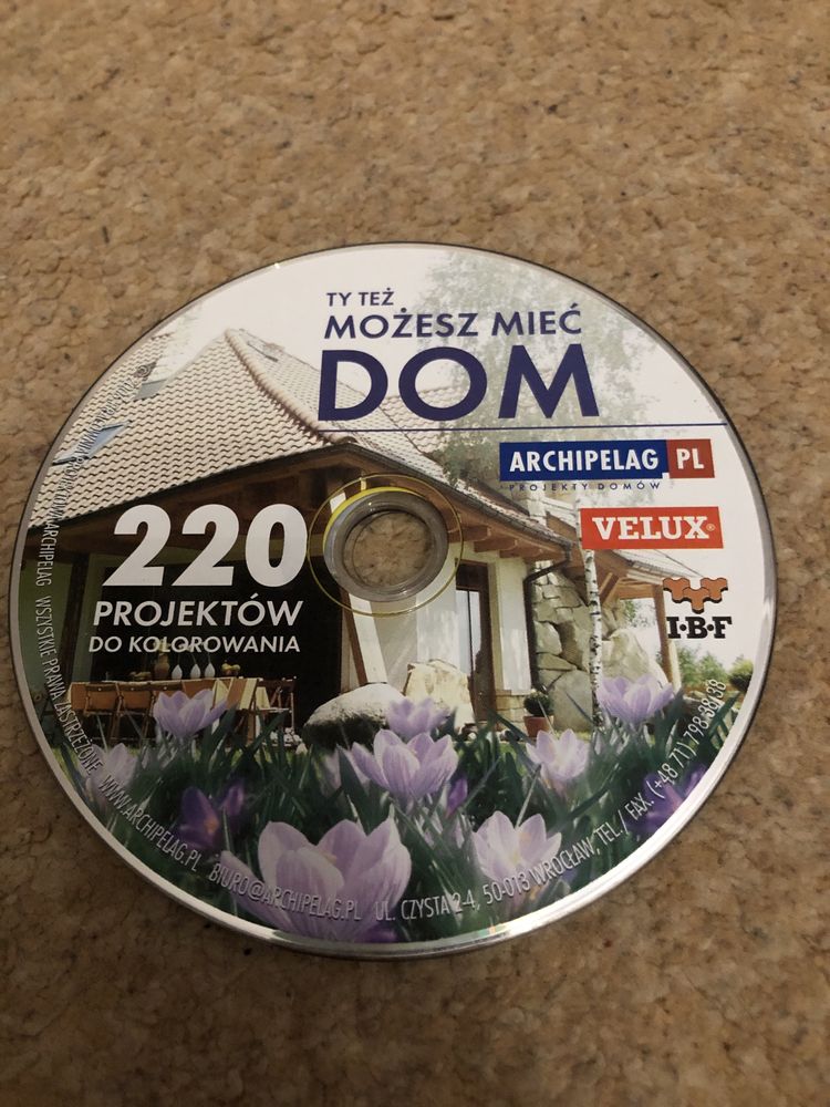 Projekty domów i nie tylko na CD
