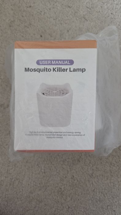 Lampa przeciw komarom, łapka elektroniczna