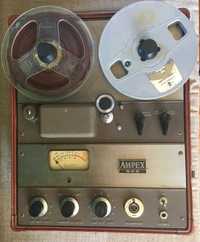 Ampex 600 gravador de bobinas a válvulas vintage tape delay