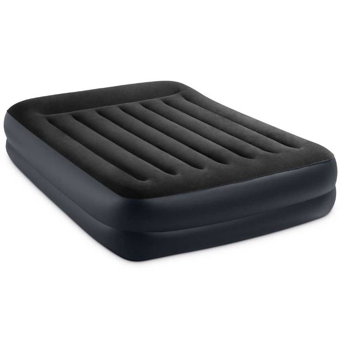 Duży materac dmuchany dwuosobowy z pompką INTEX 64124