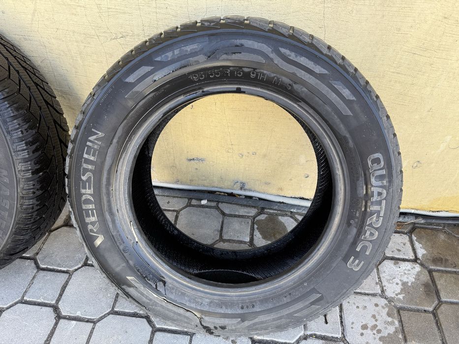 Opony Zimowe 195/65R15 2xVREDESTEIN 2xSEMPERIT