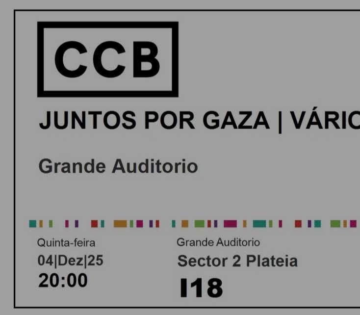 Concerto juntos por Gaza