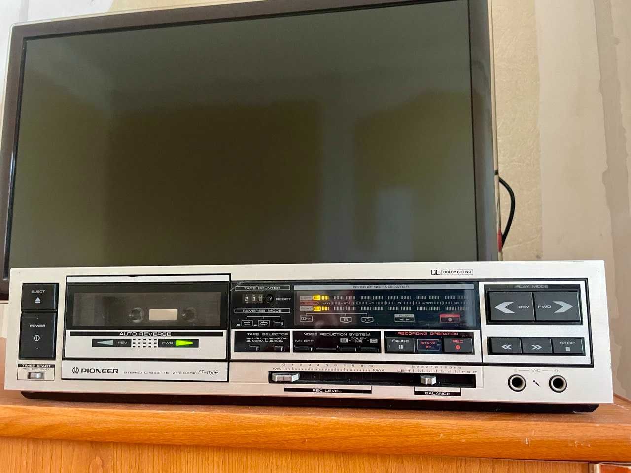 Магнітофон cassette deck ct 1160r