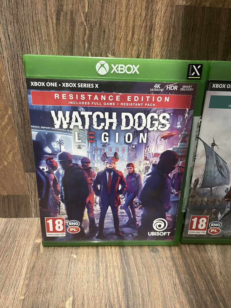 Xbox One Series X Watch Dogs Legion, Assassins Creed Valhalla! Wymiana