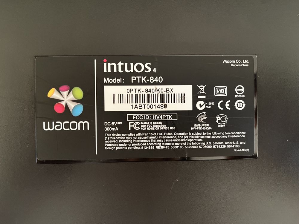Tablet graficzny WACOM Intuos 4 L Ptk-840