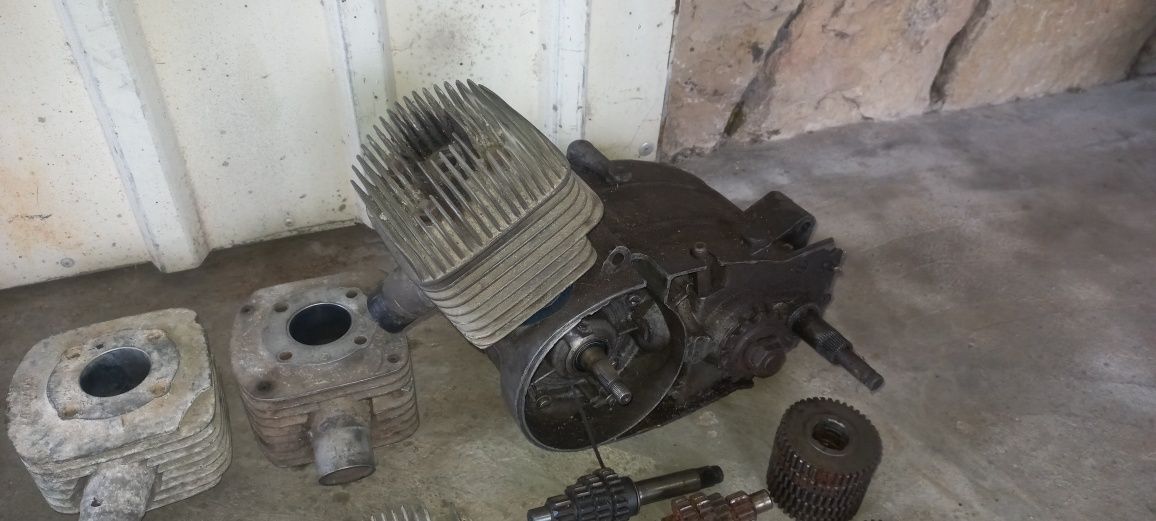 Motor zundapp 4 turbina peças