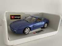 Ferrari 456 GT Azul (1992) Burago 1:18