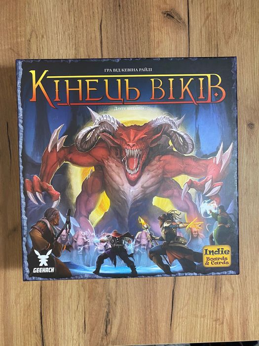 Настільна гра Кінець Віків (Aeons end) з органайзером
