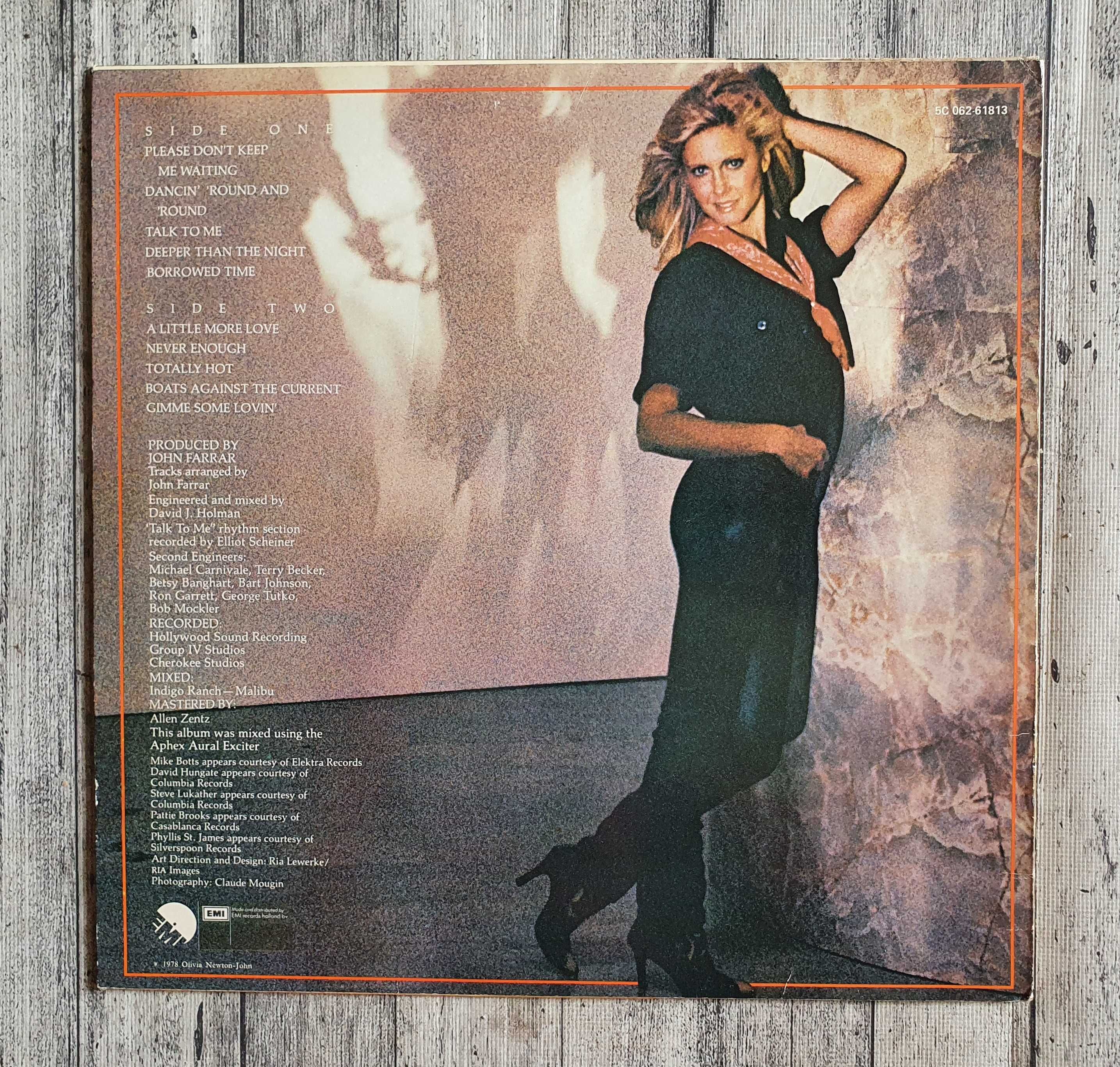 Olivia Newton-John Totally Hot LP 12