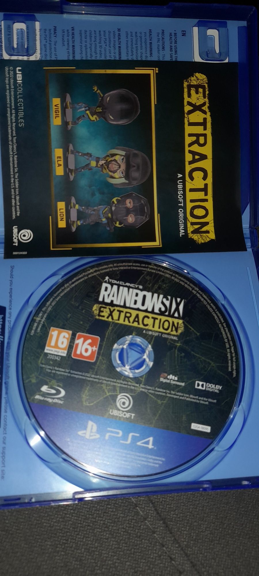 Gra na PS4 Rainbowsix extraction