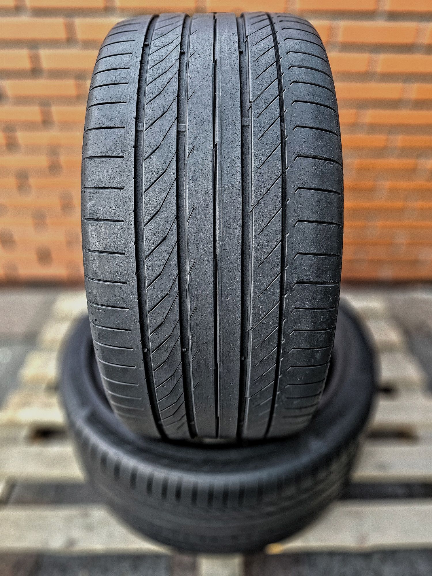 Пара 295/35r21 Continental | ContiSportContact | 7мм | 2022 | Ідеал