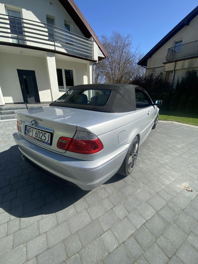 Bmw e46 cabrio 2003 2.2 170km m pakiet