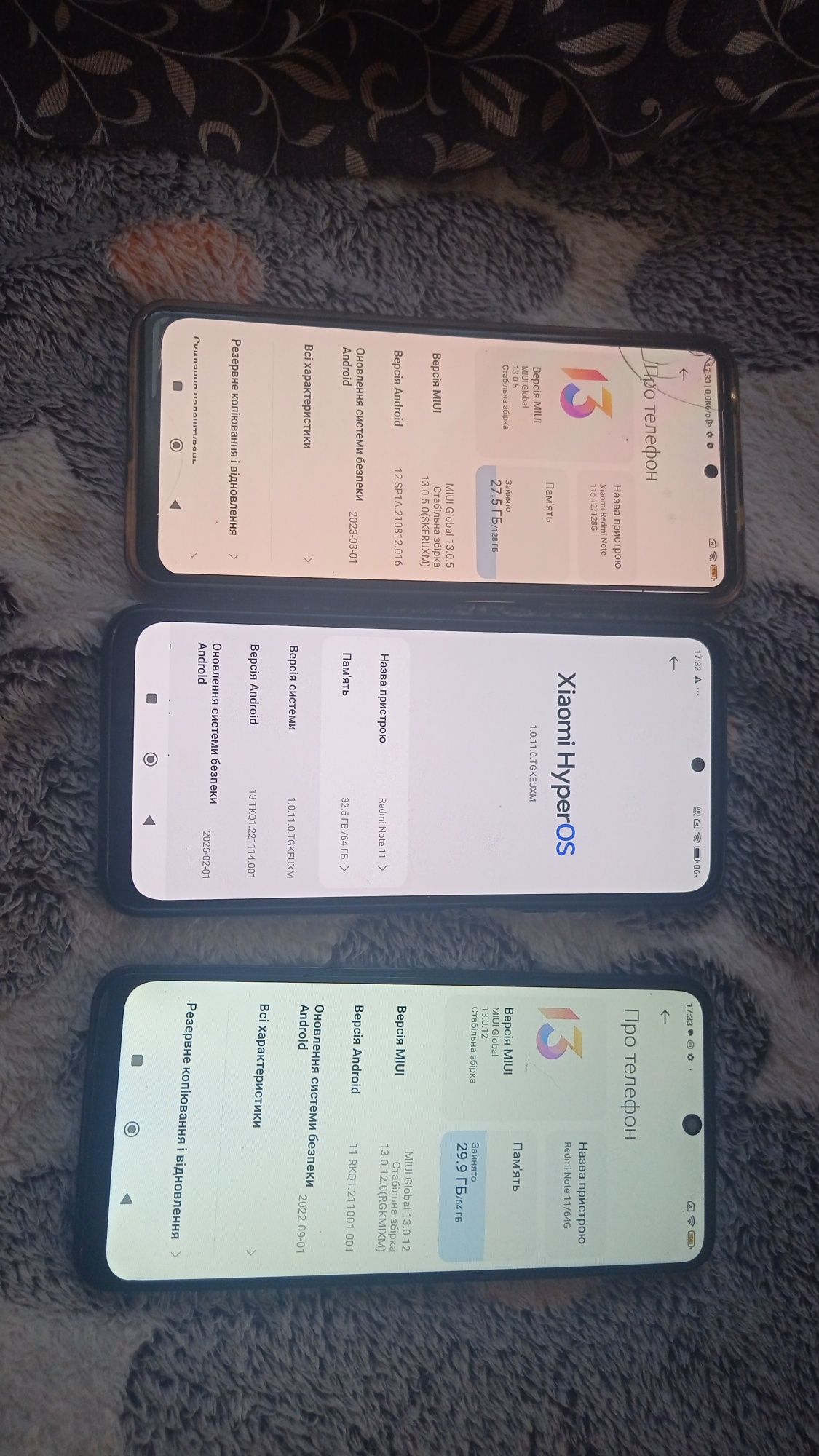Продам Xiaomi Redmi note 5,6pro,7,8t,9,12,13pro та інші