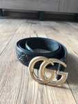 Skórzany pasek Gucci GG Milano Belt