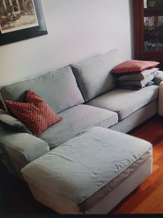 Ikea kivik pokrycie sofy 3os i podnóżka