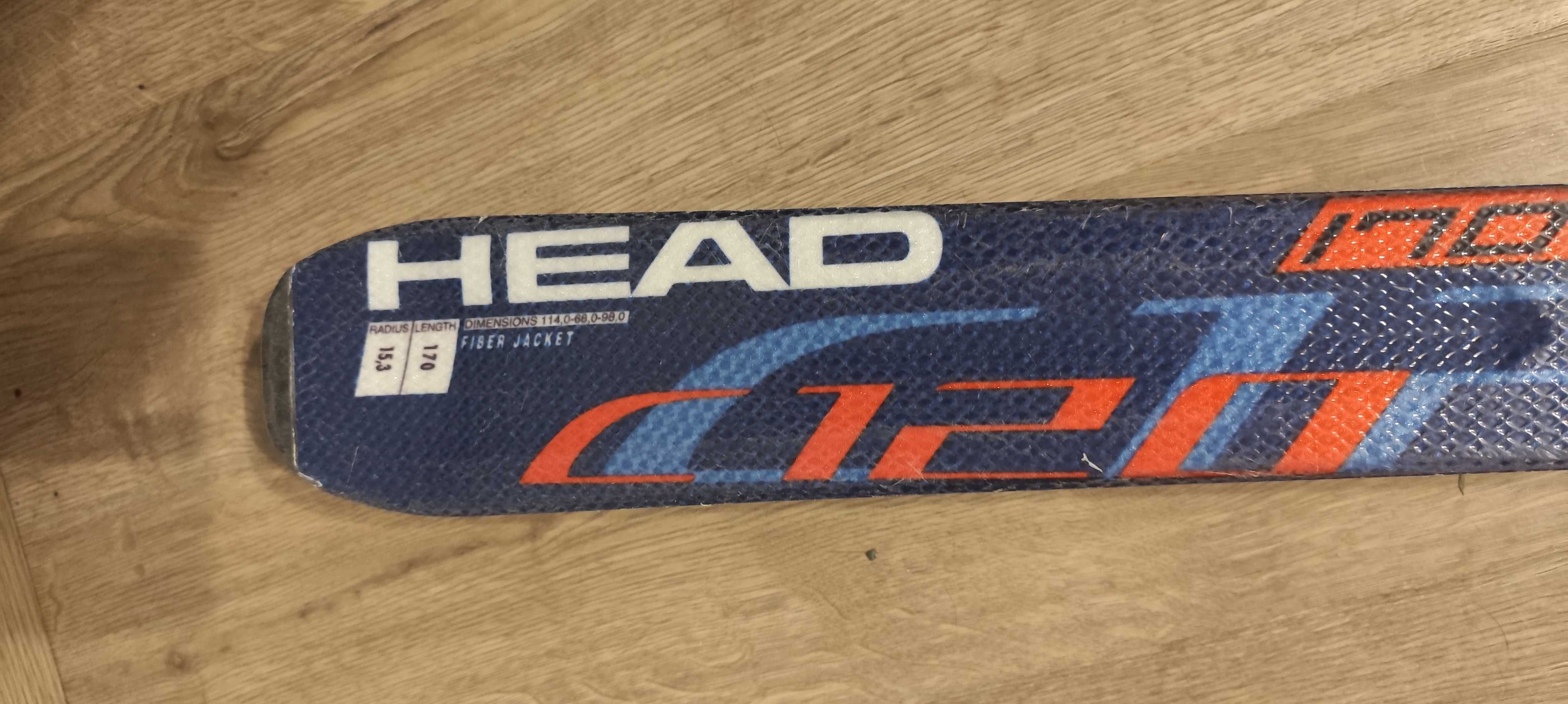 Narty HEAD C 170 cm