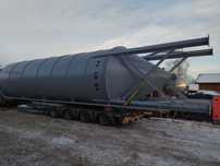 Silos 125 ton cement, wapno, popiół zbiornik 105m3