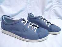 ECCO Soft r.38/24,5cm Buty skórzane sportowe casual