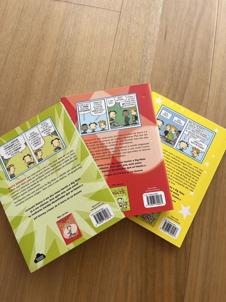 Conjunto de livros Big Nate