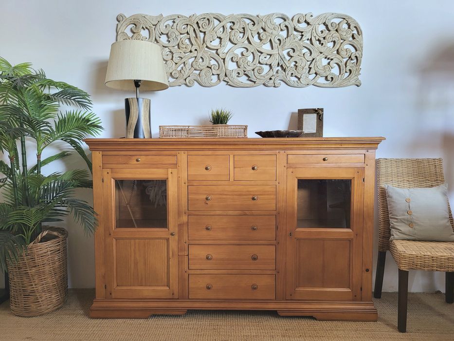 aparador, consola, vitrine, armario, louceiro, rustico