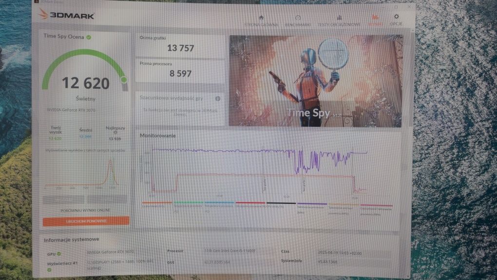 Komputer do gier w 2k (1440p) (intel i5, rtx 3070)