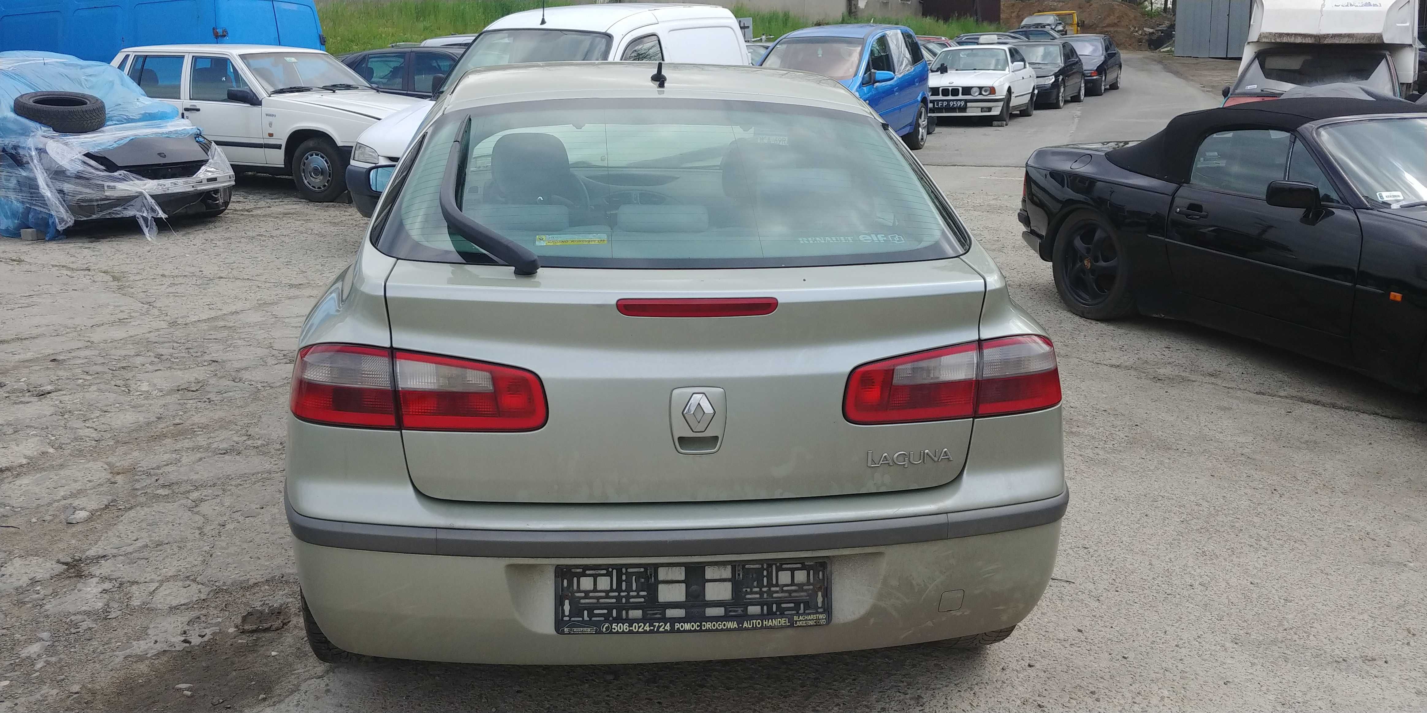 Renault Laguna II 2 Hathback 1.8 16V Maska Przód Lampy Zderzak Atrapa