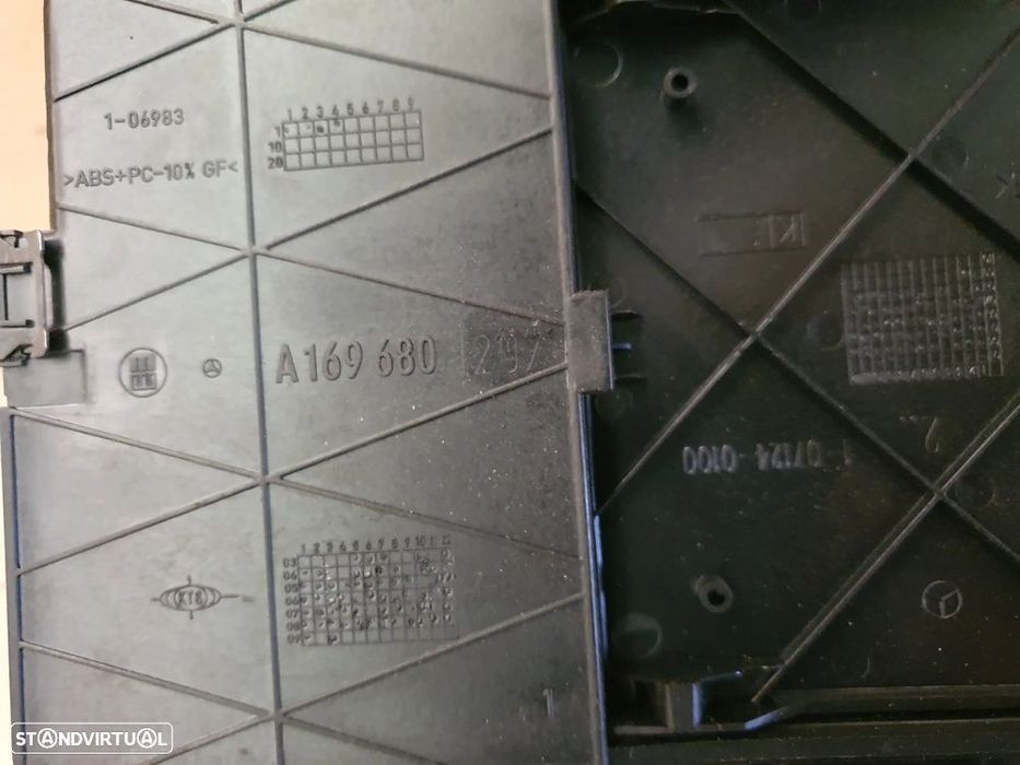 Consola central cinzeiro Mercedes W245 B180 B200