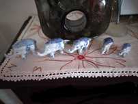 Conjunto completo de elefantes