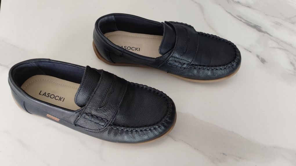 Buty mokasyny chłopięce rozmiar 33