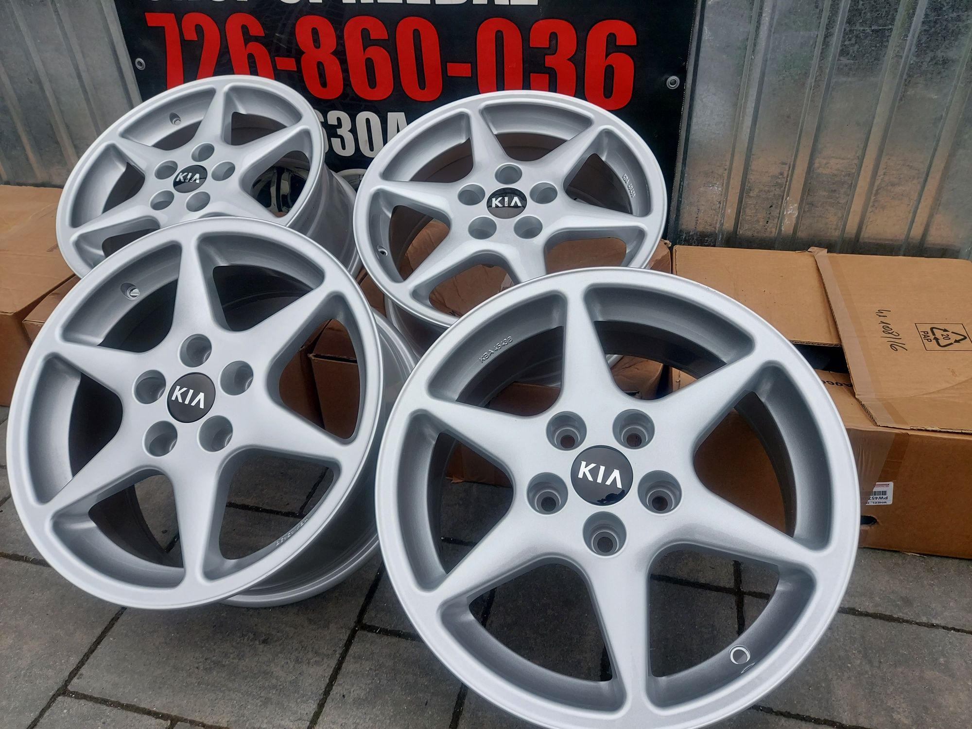 NOWE Alufelgi 16" 5x114.3 hyundai kia