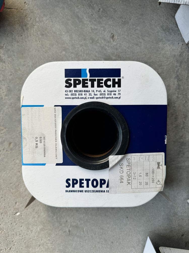 Specjalistyczne uszczelnienia pomp i armatury SPETECH OKAZJA!!!