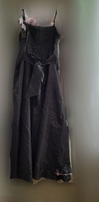 Нарядное вечернее платье-сарафан