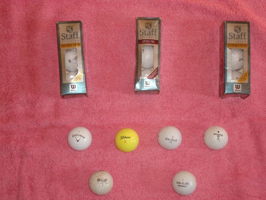 Bolas de golfe wilson completamente novas