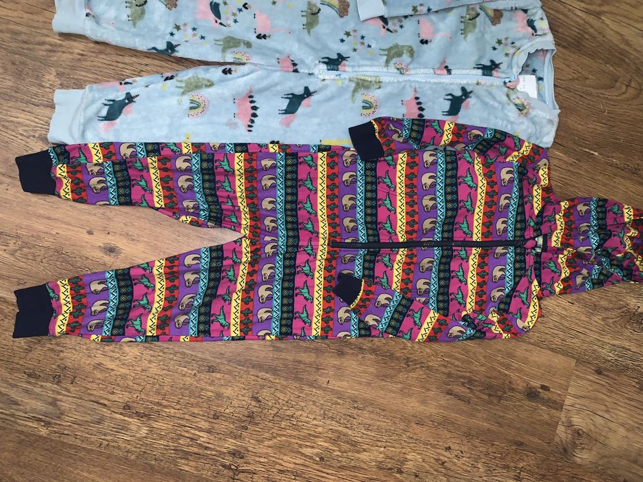 Набор  теплых пижам для мальчика 5-6 л,7-8 л