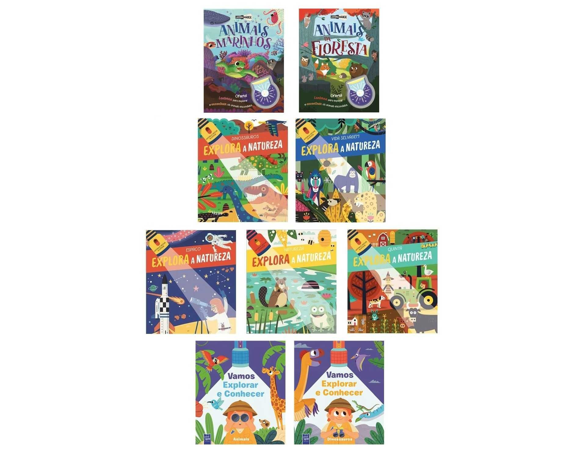 Lanterna Mágica:  Dinossauros / Natureza/ Espaço/ Quinta/.. - Desde 5€