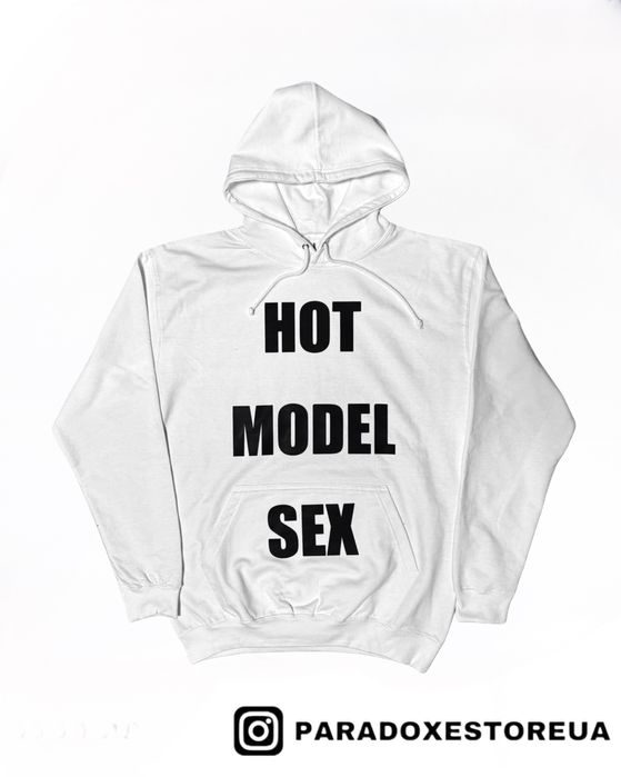 HOT MODEL SEX Hoodie (opium, y2k, archive, punk)