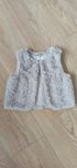 Kamizelka bezrękawnik baranek H&M 98/104