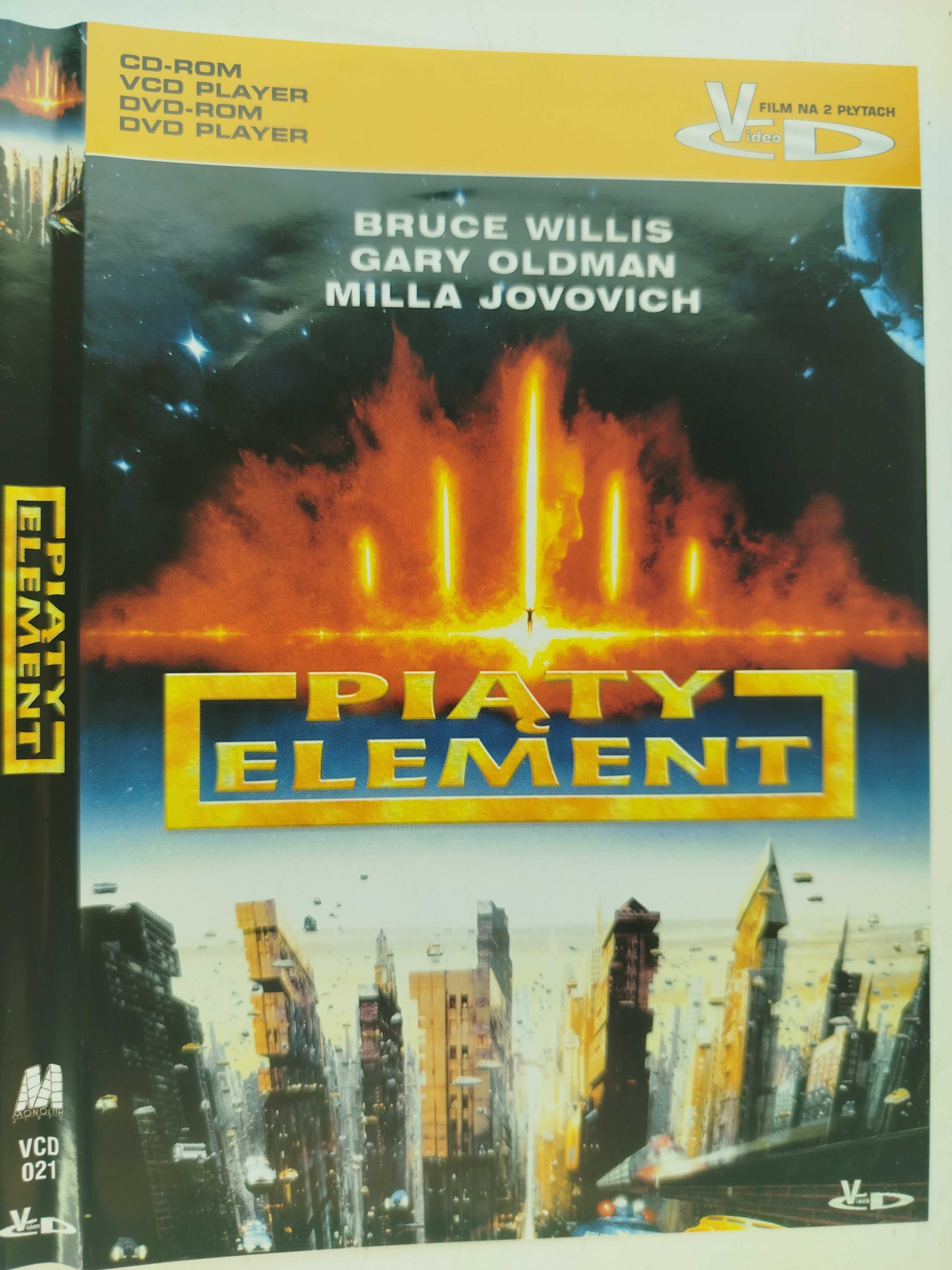Piąty Element 2 VCD Bruce Willis Oldman Jovovic