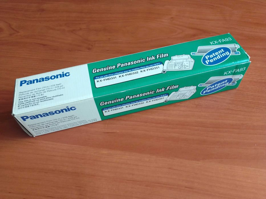 Факс Panasonic KX-FP158RU + запасной барабан термоплёнки