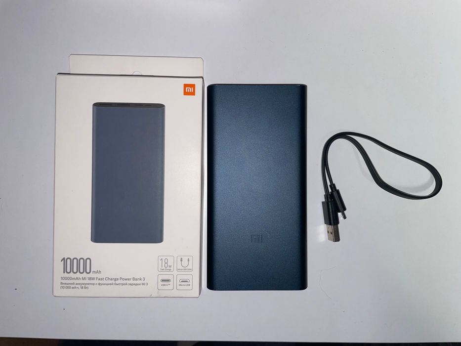 Powerbank Xiaomi 10000 mAh Повербанк Xiaomi 10000 mAh Повербанк Ксяомі