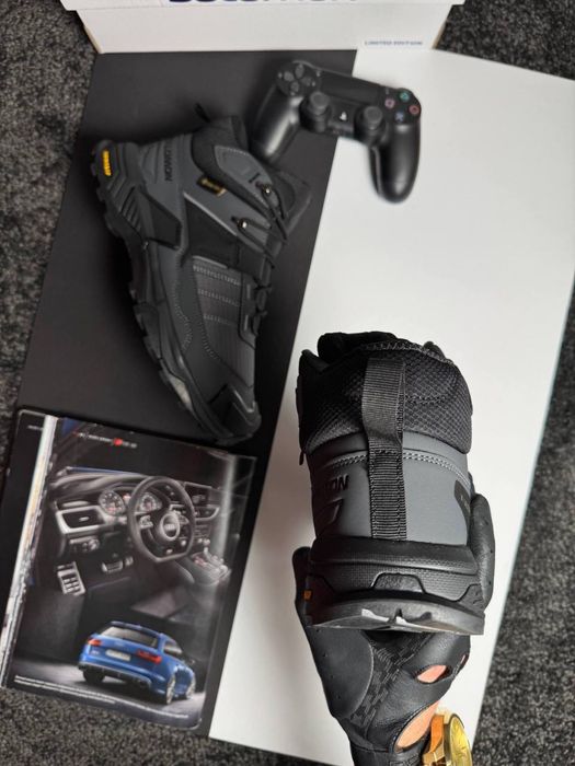 Чоловічі кросівки саломон Salomon X Ultra 4 Mid Fur Grey Black [41-46]