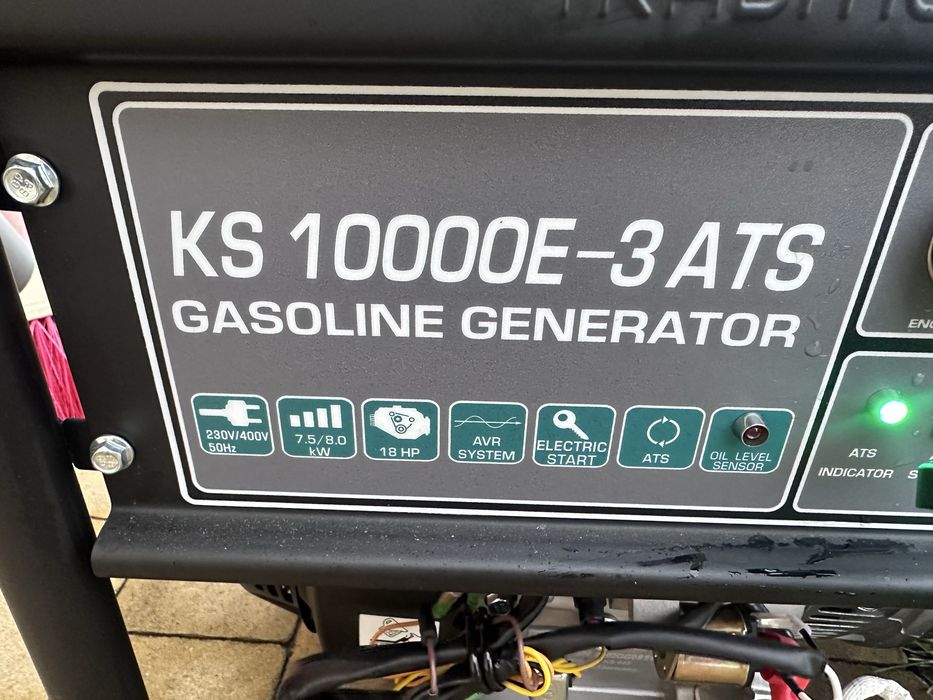 Бензиновий генератор Konner&Sohnen KS 10000E-3 ATS