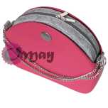 SZARY Organizer OBAG MOON LIGHT struktura pleciona 2 kieszenie OMAY.PL